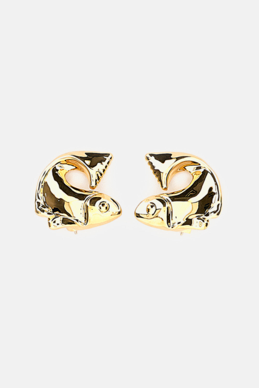 Jacquemus Women Les Boucles Poisson Earrings JACQUEMUS