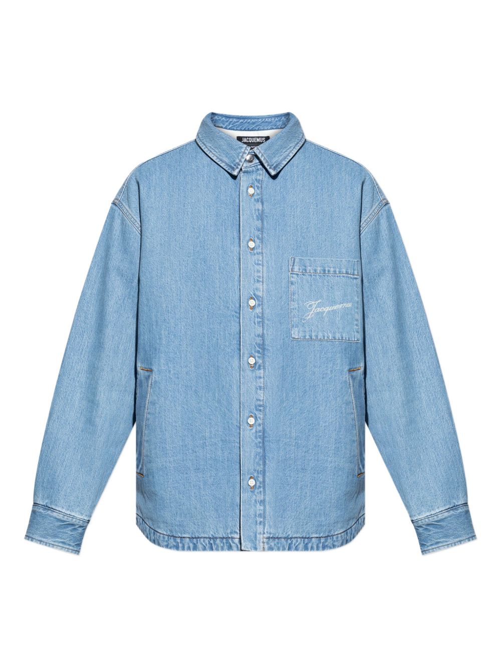 Jacquemus Men La Chemise Boulanger Denim Shirt