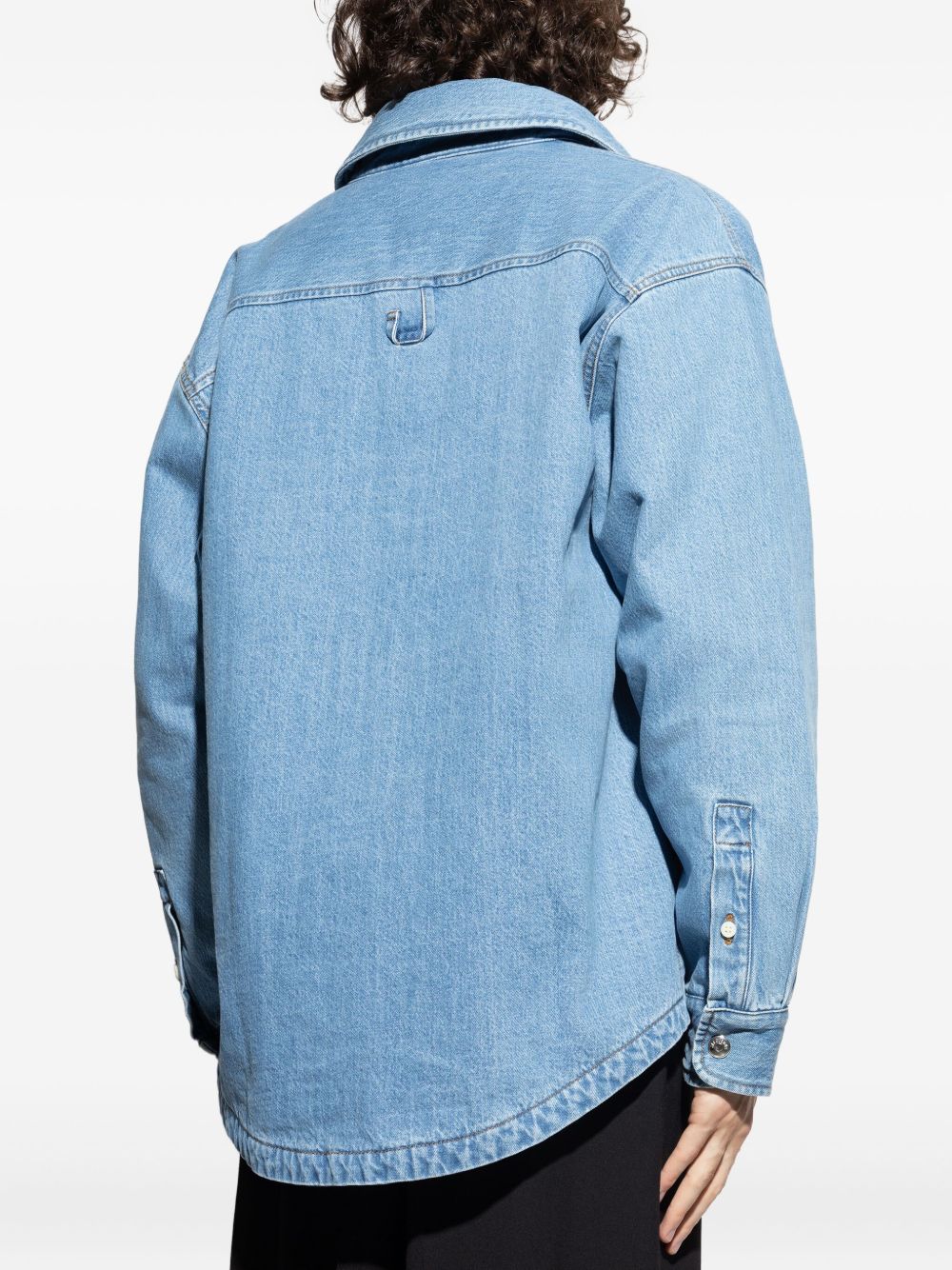 Jacquemus Men La Chemise Boulanger Denim Shirt