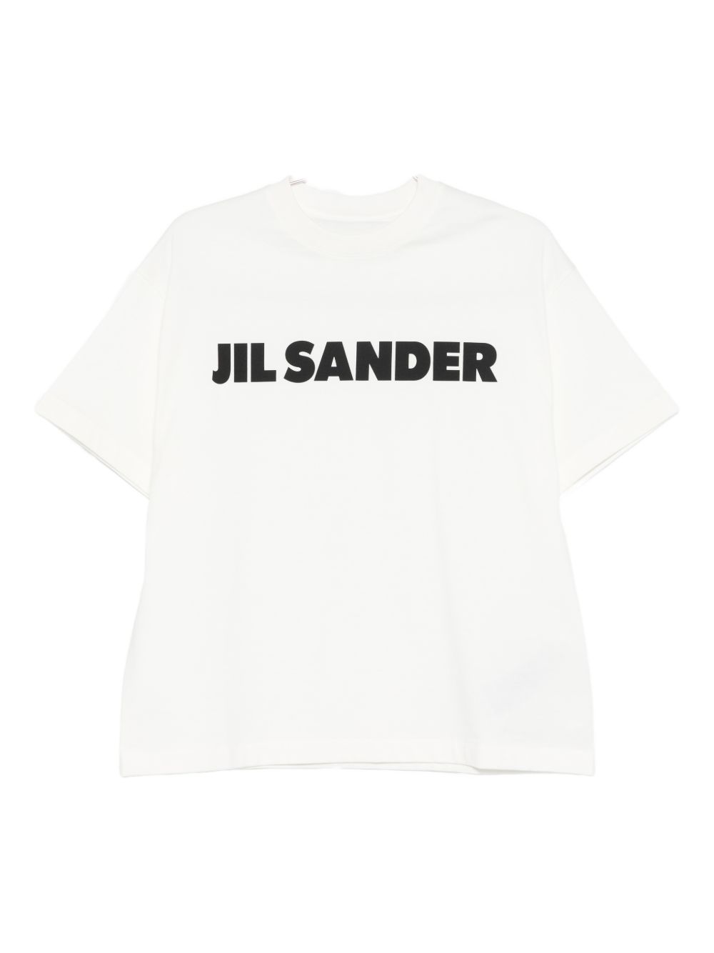 Jil Sander Women Logo Cotton T-Shirt JIL SANDER