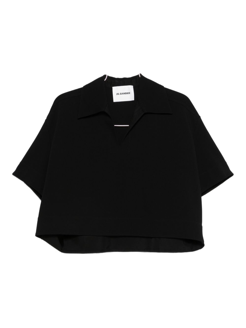 Jil Sander Women Cropped Polo Shirt JIL SANDER