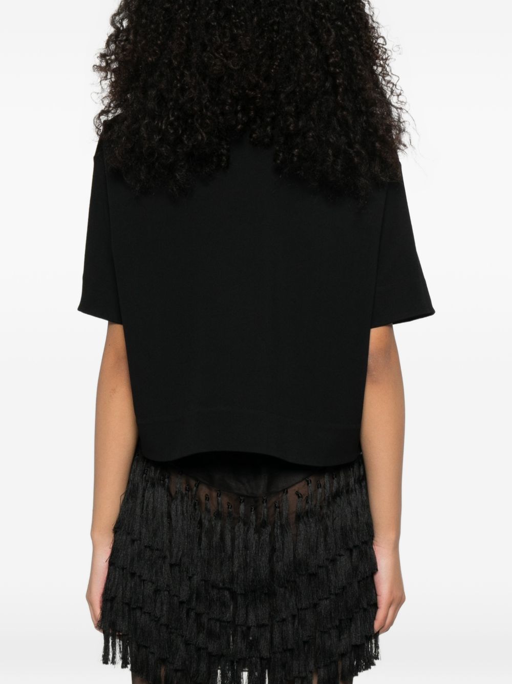 Jil Sander Women Cropped Polo Shirt JIL SANDER