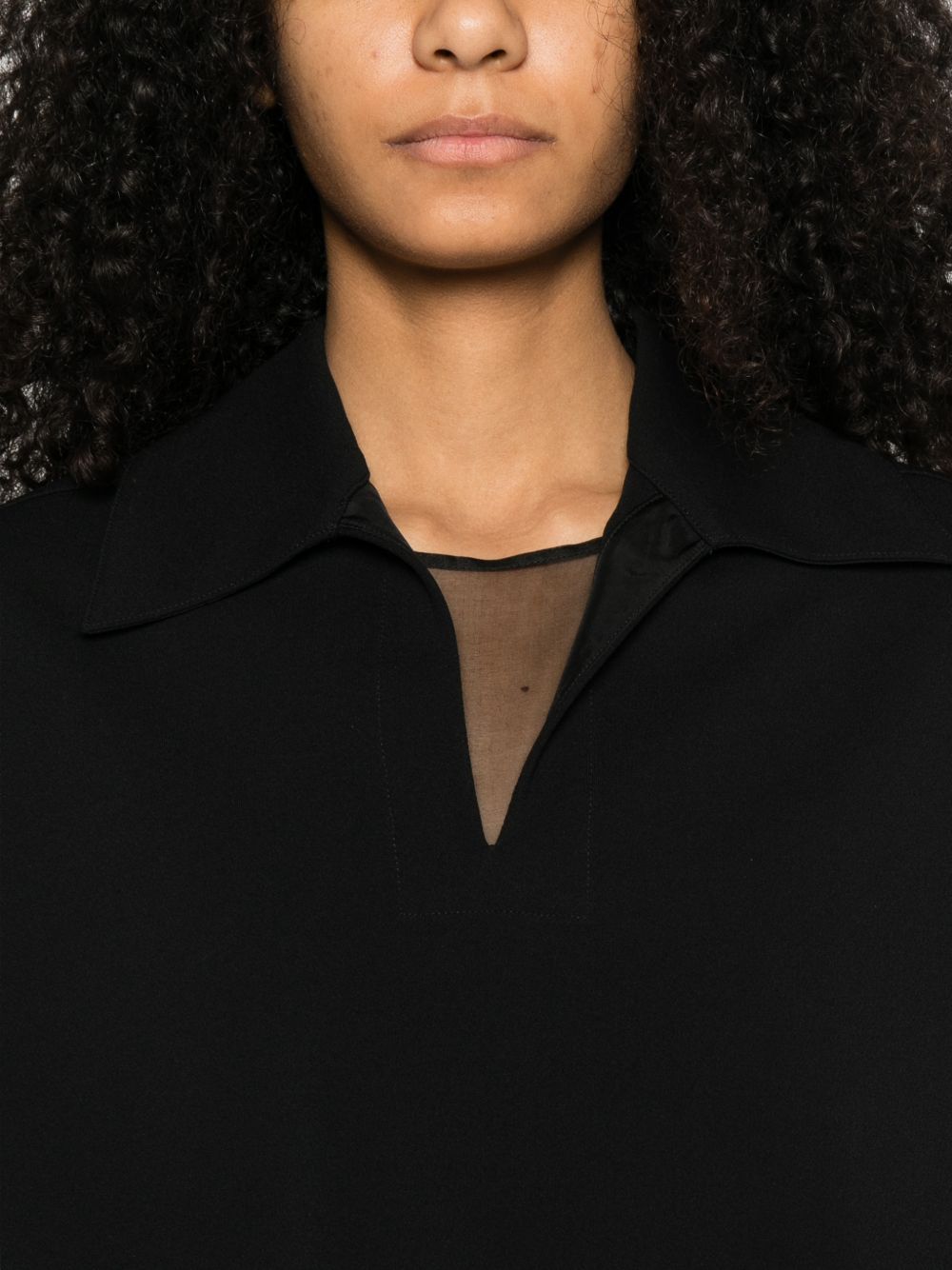 Jil Sander Women Cropped Polo Shirt JIL SANDER