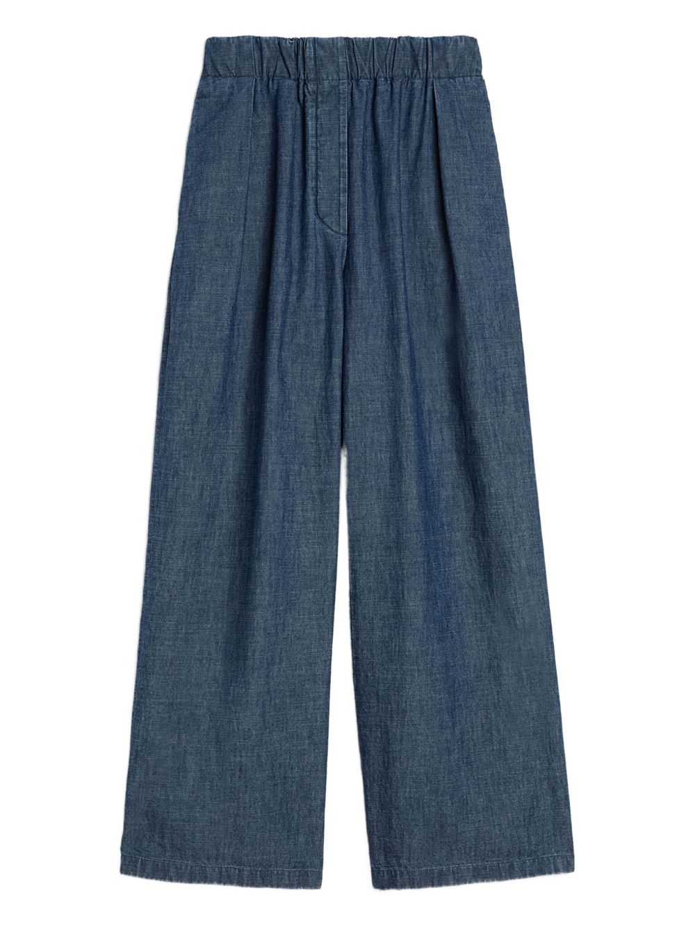Jil Sander Women Cotton Wide-Leg Trousers JIL SANDER