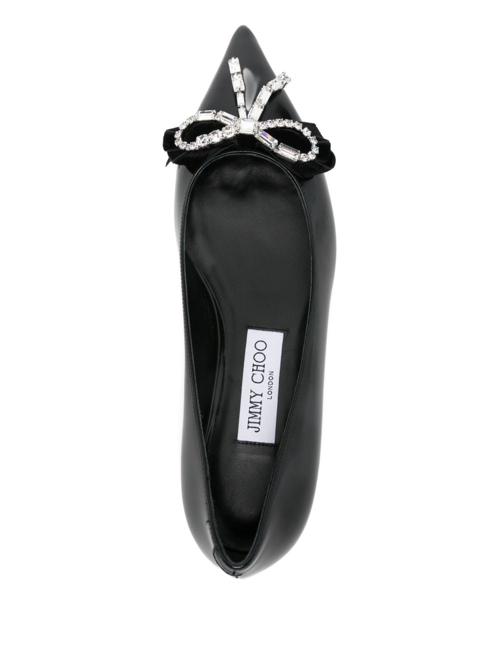 Jimmy Choo Women Auria Leather Ballet Flats JIMMY CHOO