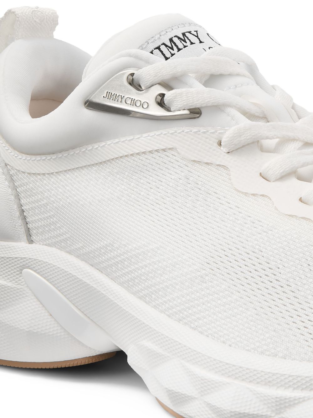 Jimmy Choo Women Diamond Run Leather Sneakers JIMMY CHOO