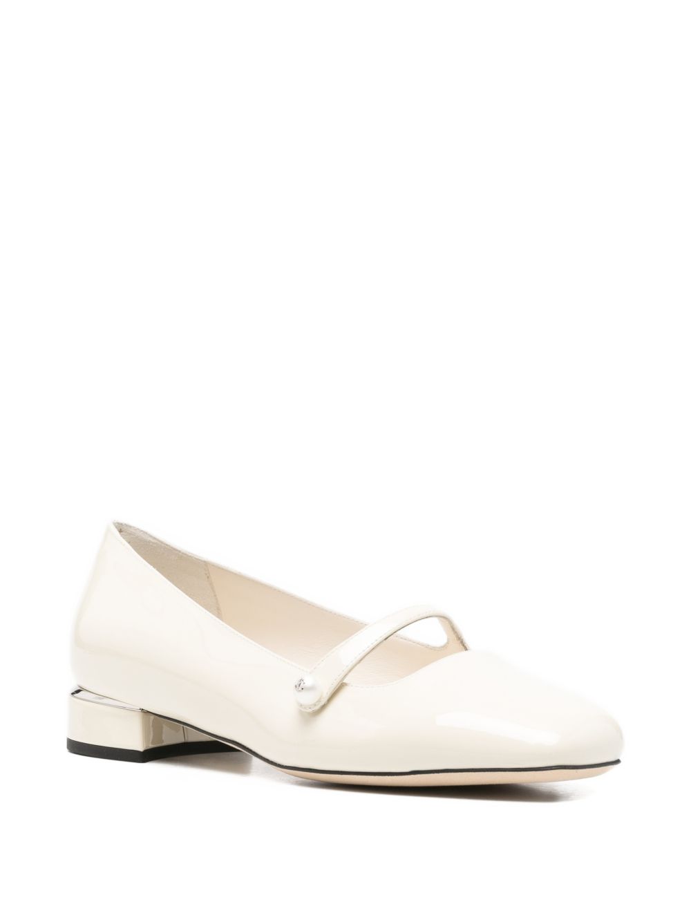 Jimmy Choo Women Elisa Patent Leather Ballet Flats JIMMY CHOO