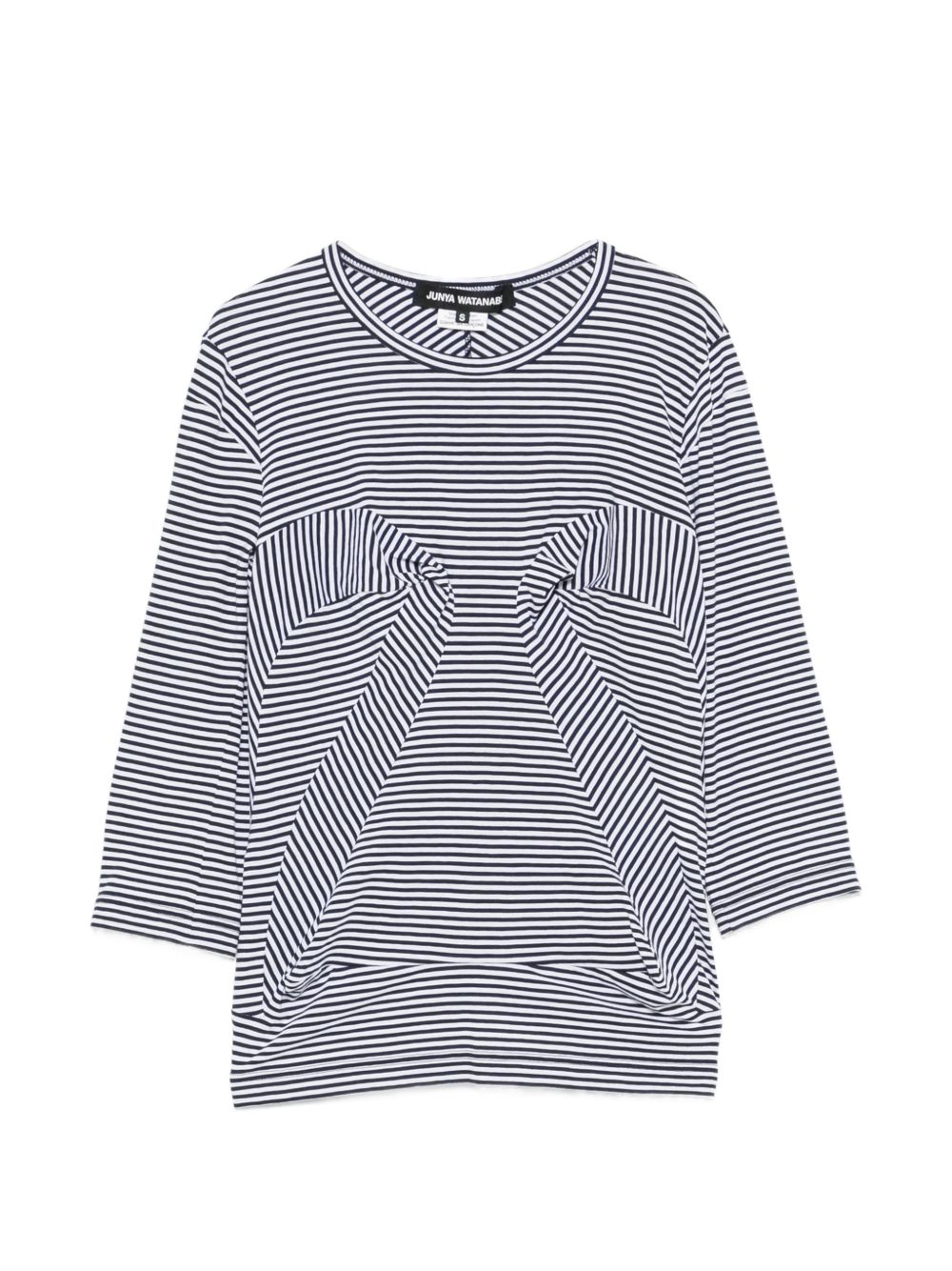 Junya Watanabe Women Striped Cotton T-Shirt JUNYA WATANABE