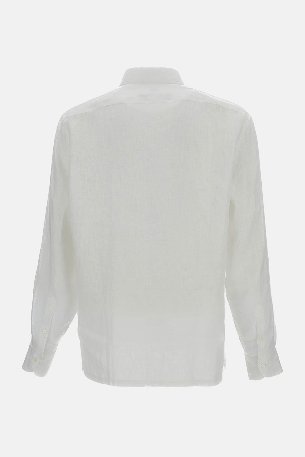 Junya Watanabe Men Linen Shirt With Printed Front JUNYA WATANABE