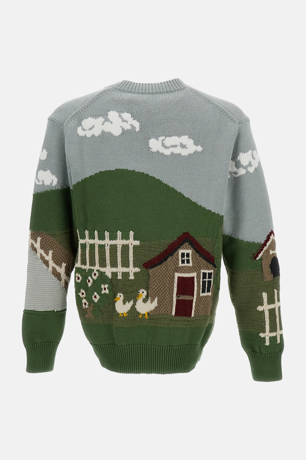 Junya Watanabe Men Embroidered Print Knitwear JUNYA WATANABE