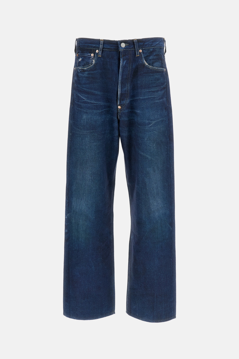 Junya Watanabe Men Denim Printed Trousers JUNYA WATANABE