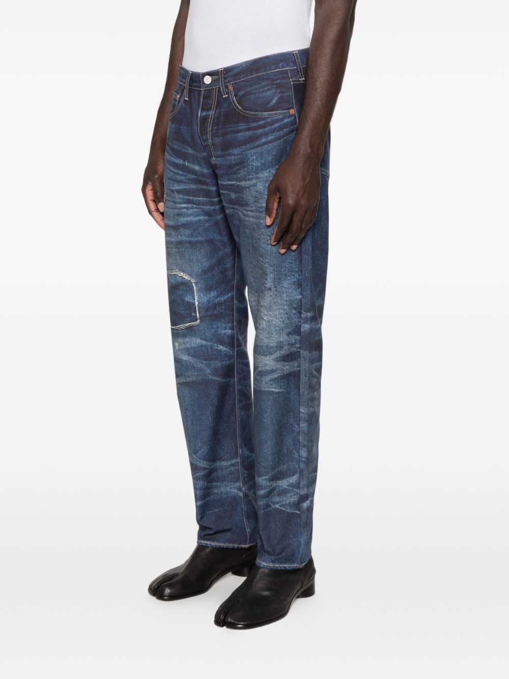 Junya Watanabe Men Cotton And Nylon Trousers