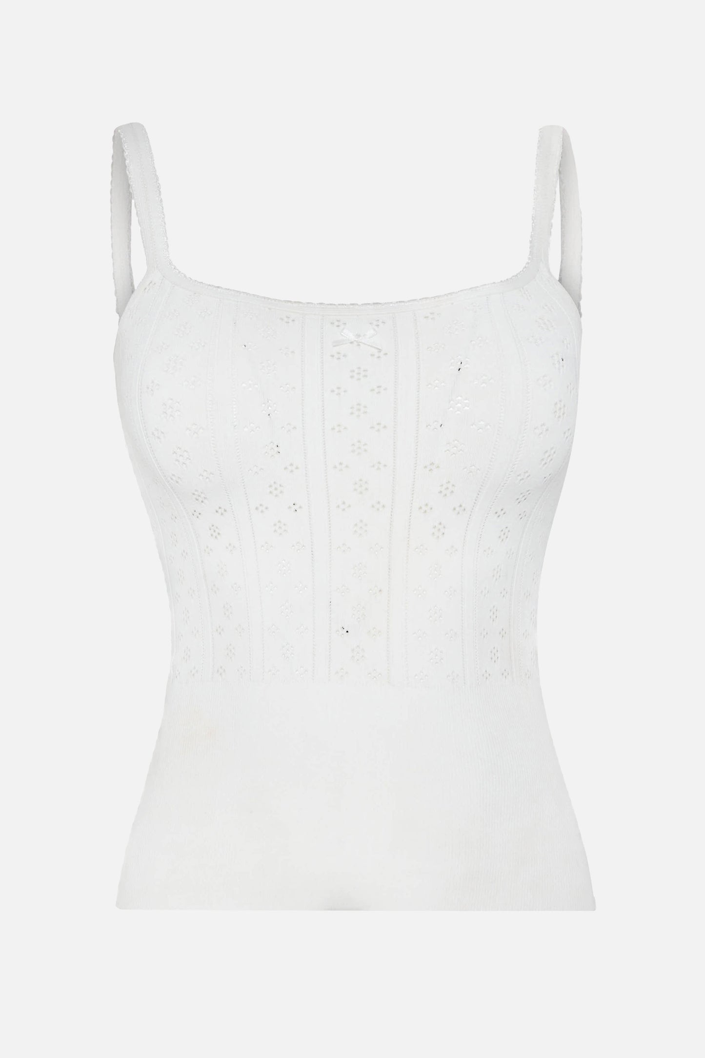 Jw Anderson Women Pointelle Tank Top