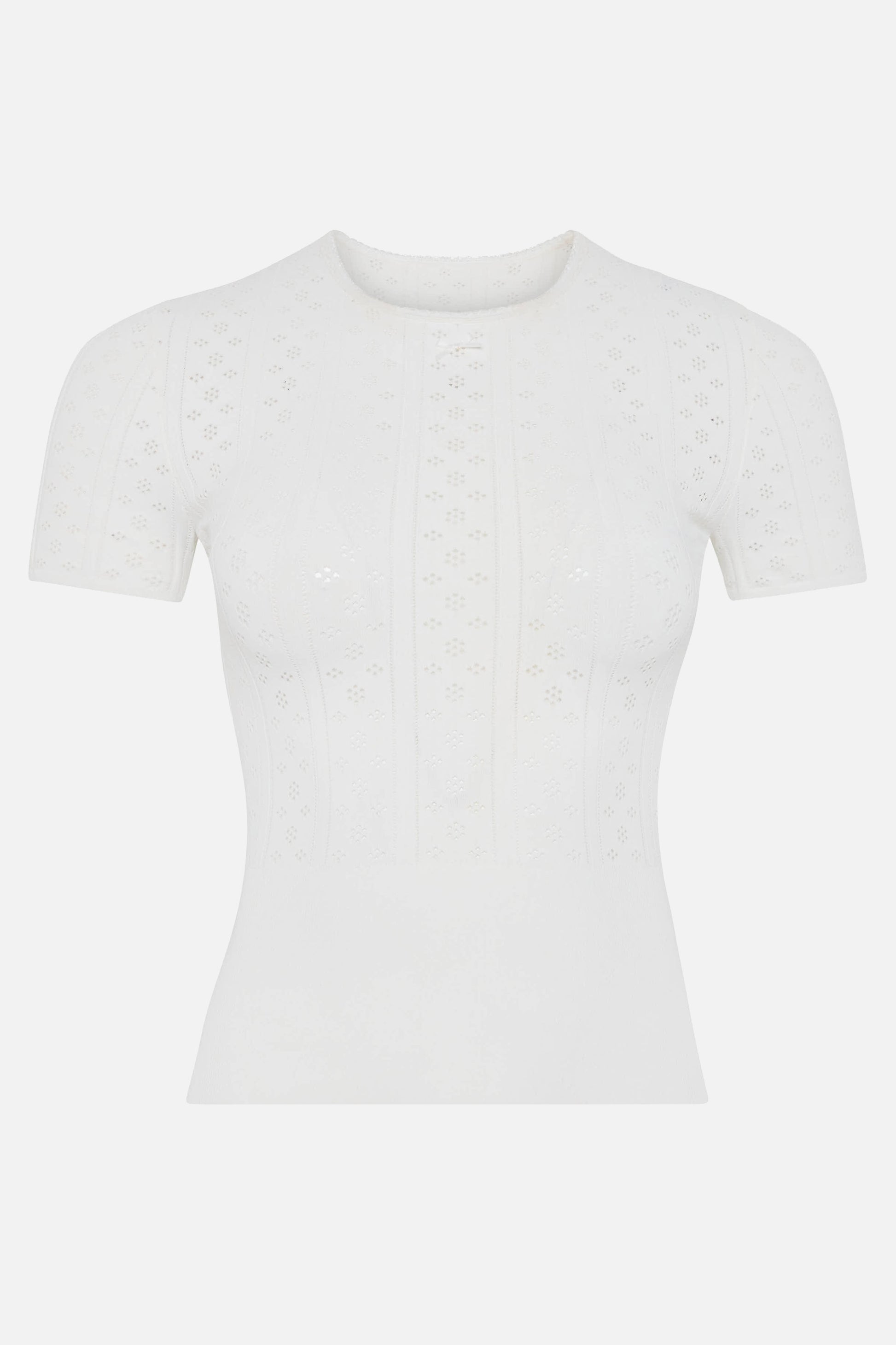 Jw Anderson Women Pointelle Tee J.W. ANDERSON