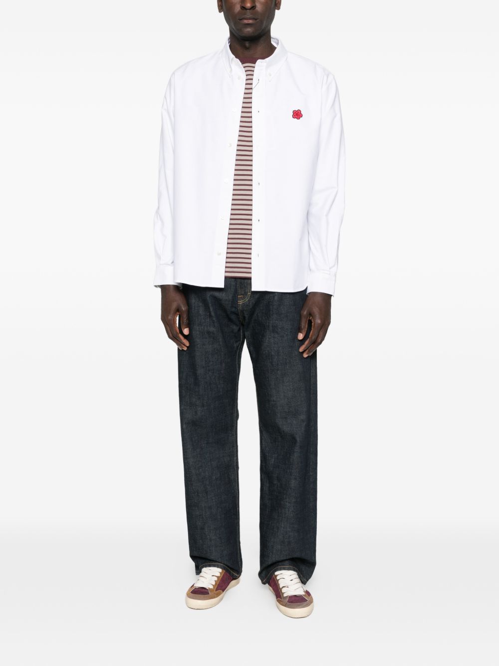 Kenzo Men Boke Flower Cotton Shirt KENZO