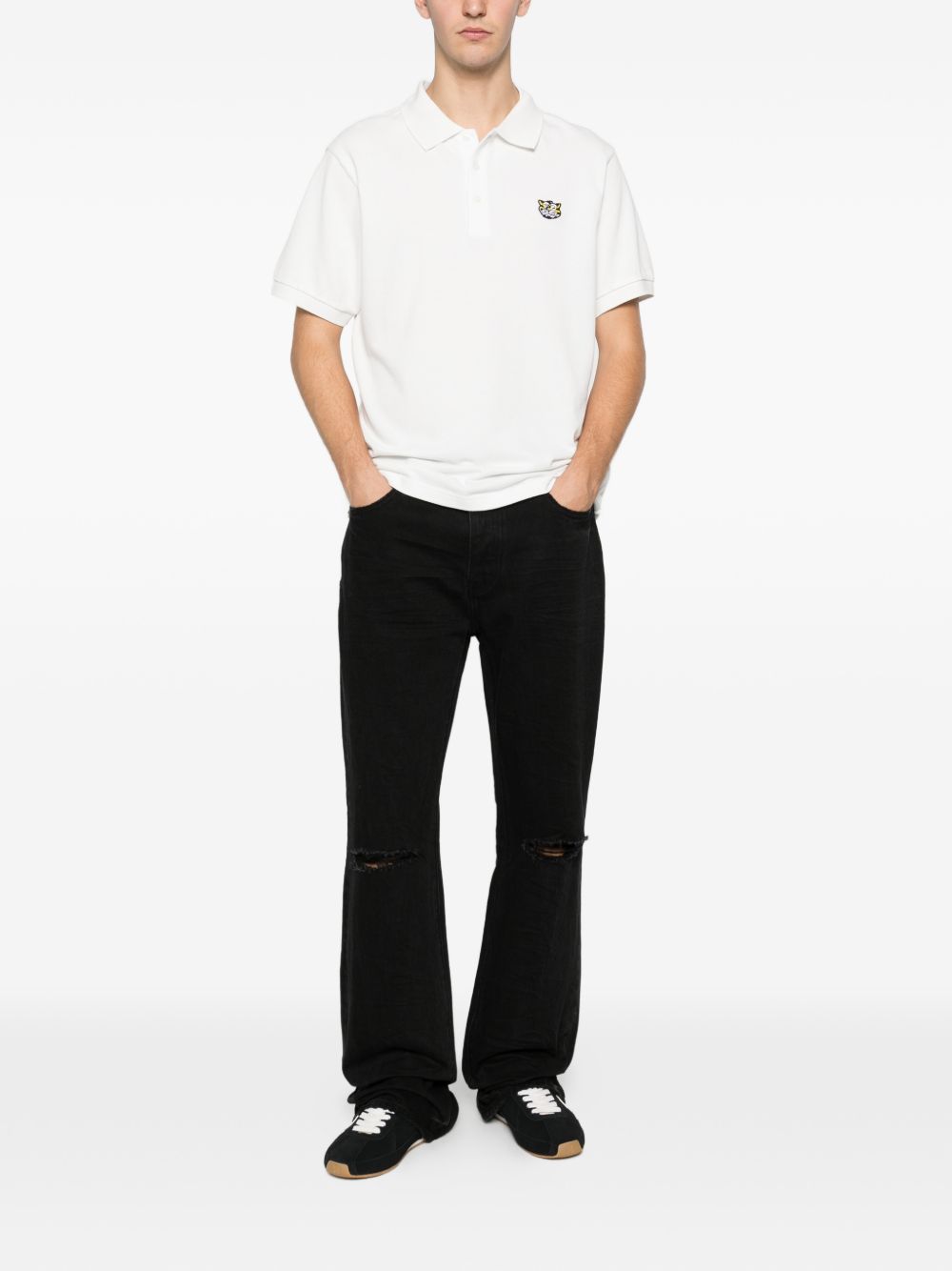 Kenzo Men Wild Tiger Cotton Polo Shirt KENZO