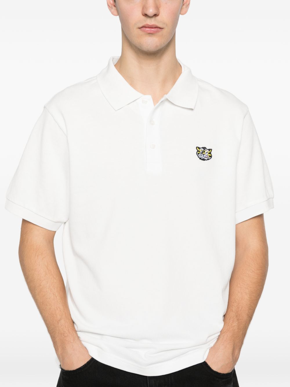 Kenzo Men Wild Tiger Cotton Polo Shirt KENZO
