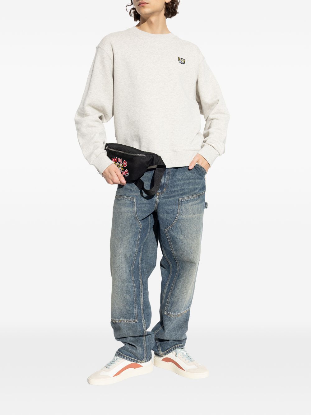 Kenzo Men Wild Tiger Cotton Sweatshirt KENZO