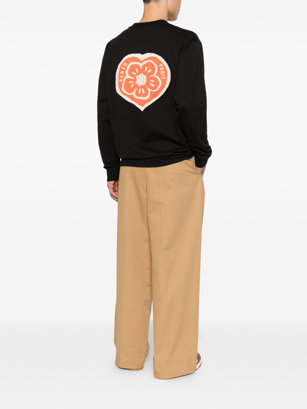 Kenzo Men Boke Heart Cotton T-Shirt KENZO