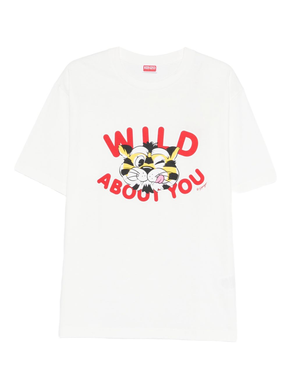 Kenzo Men Wild Tiger Cotton T-Shirt KENZO