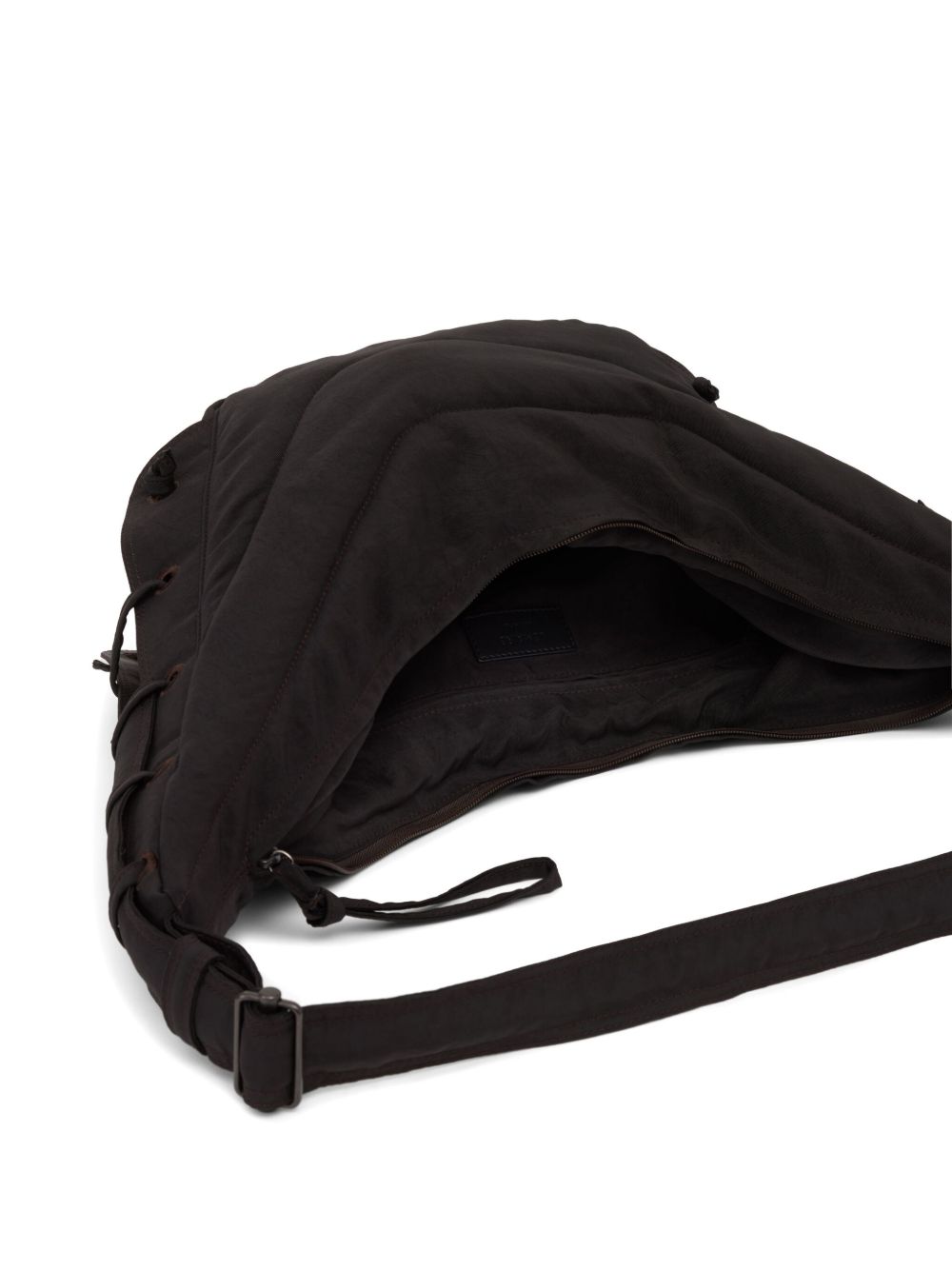 Lemaire Women Soft Game Medium Nylon Shoulder Bag