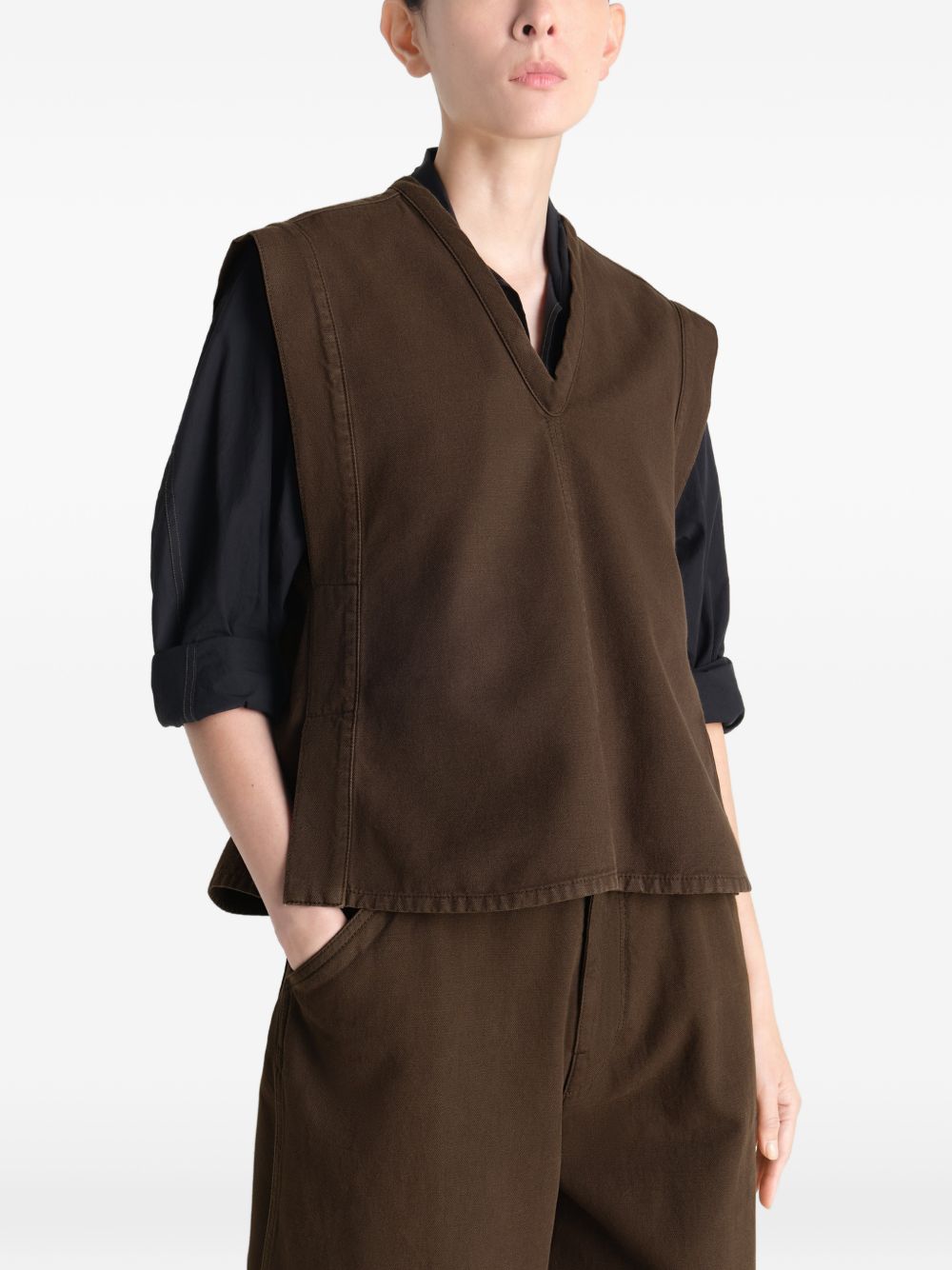Lemaire Women Cotton Tank Top