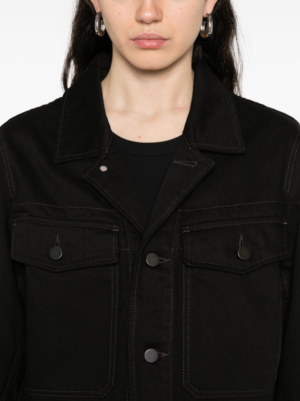 Lemaire Women Cotton Cropped Jacket LEMAIRE