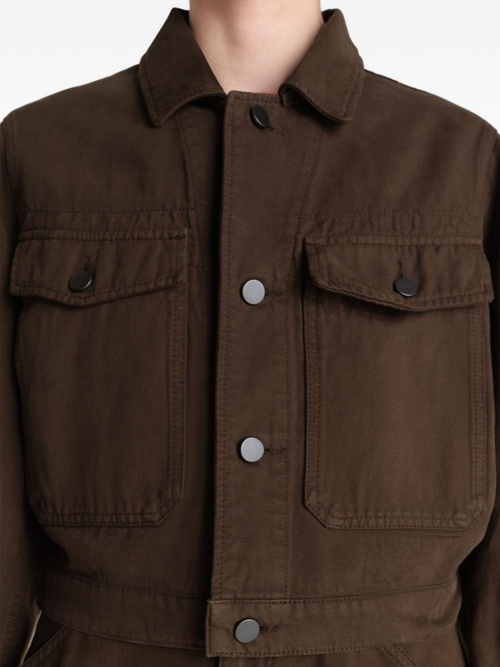 Lemaire Women Cotton Cropped Jacket LEMAIRE
