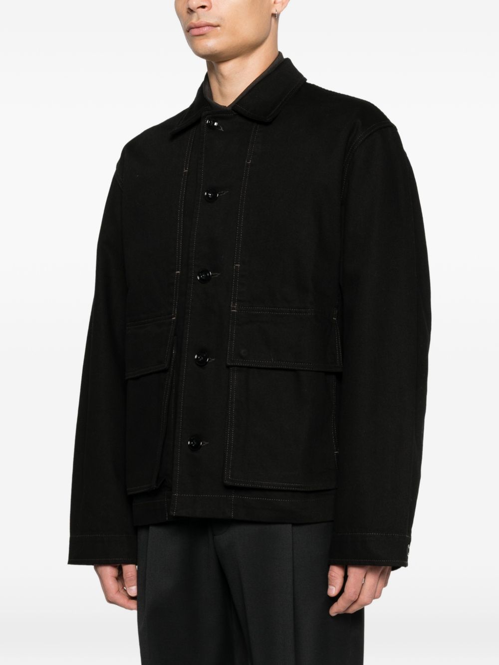 Lemaire Men Denim Cotton Jacket LEMAIRE