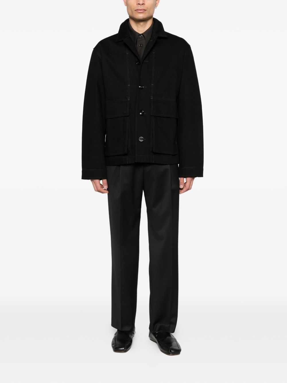 Lemaire Men Denim Cotton Jacket LEMAIRE