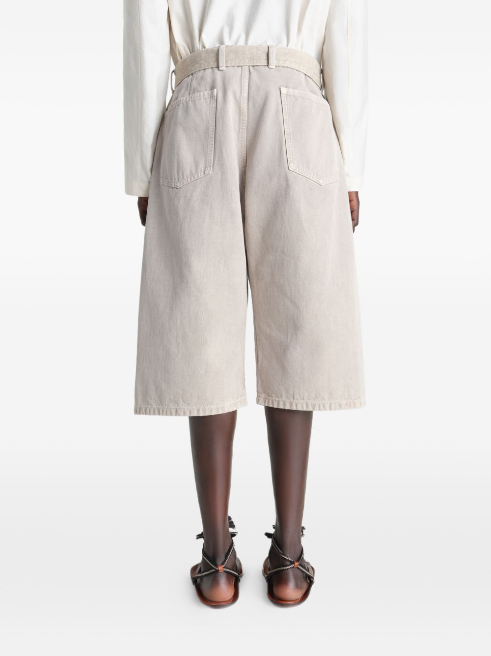 Lemaire Men Denim Bermuda Shorts LEMAIRE