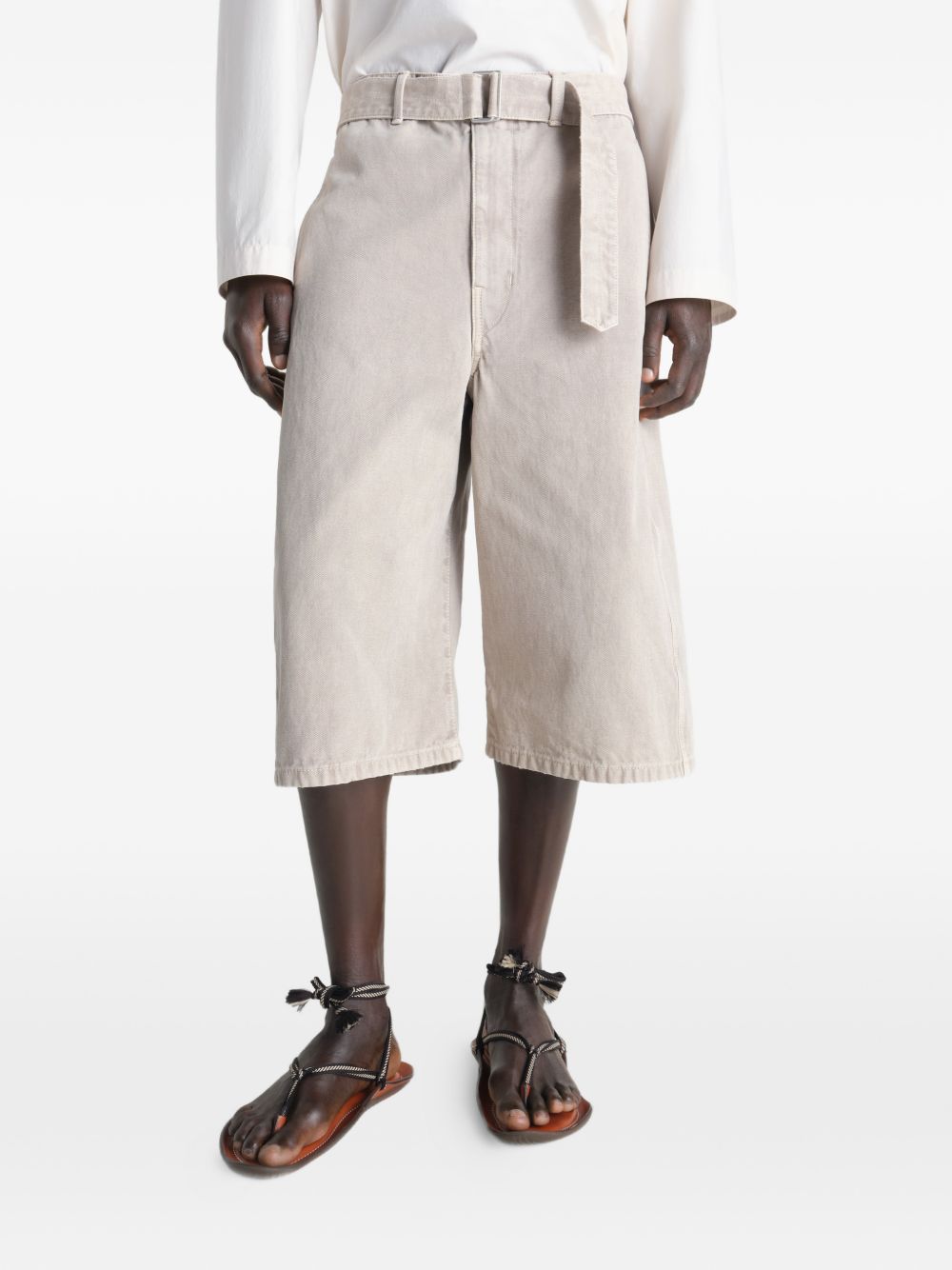 Lemaire Men Denim Bermuda Shorts LEMAIRE