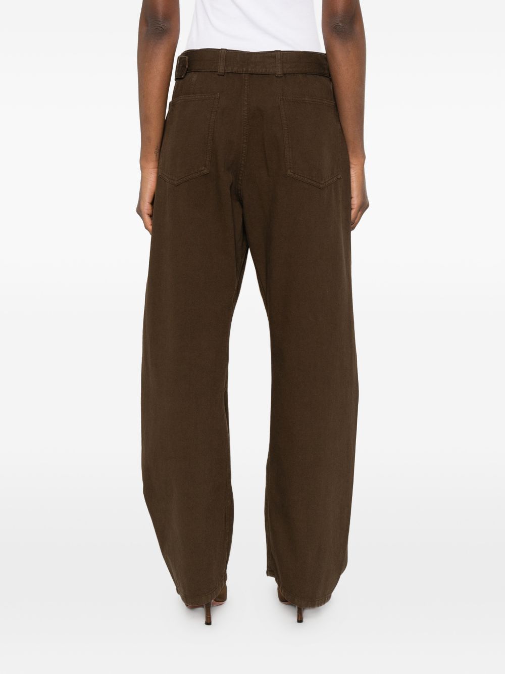 Lemaire Women Twisted Cotton Jeans