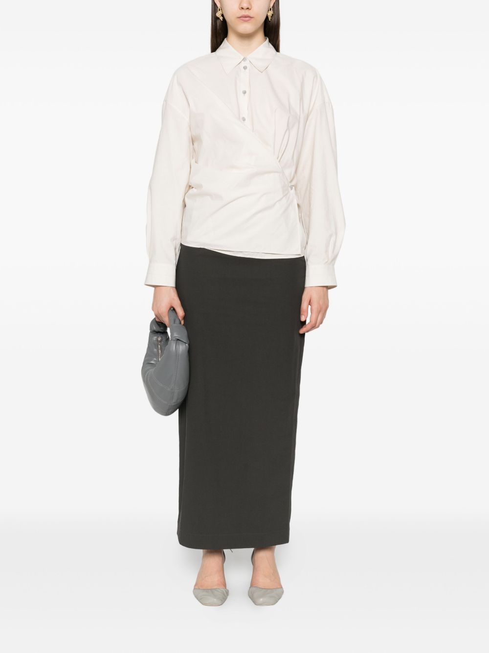 Lemaire Women Cotton And Silk Shirt LEMAIRE