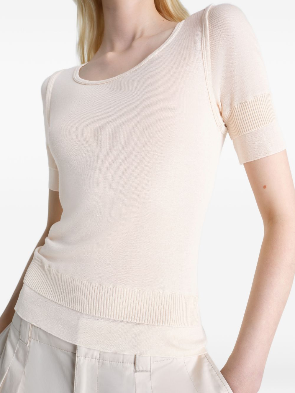 Lemaire Women Silk Blend Top LEMAIRE