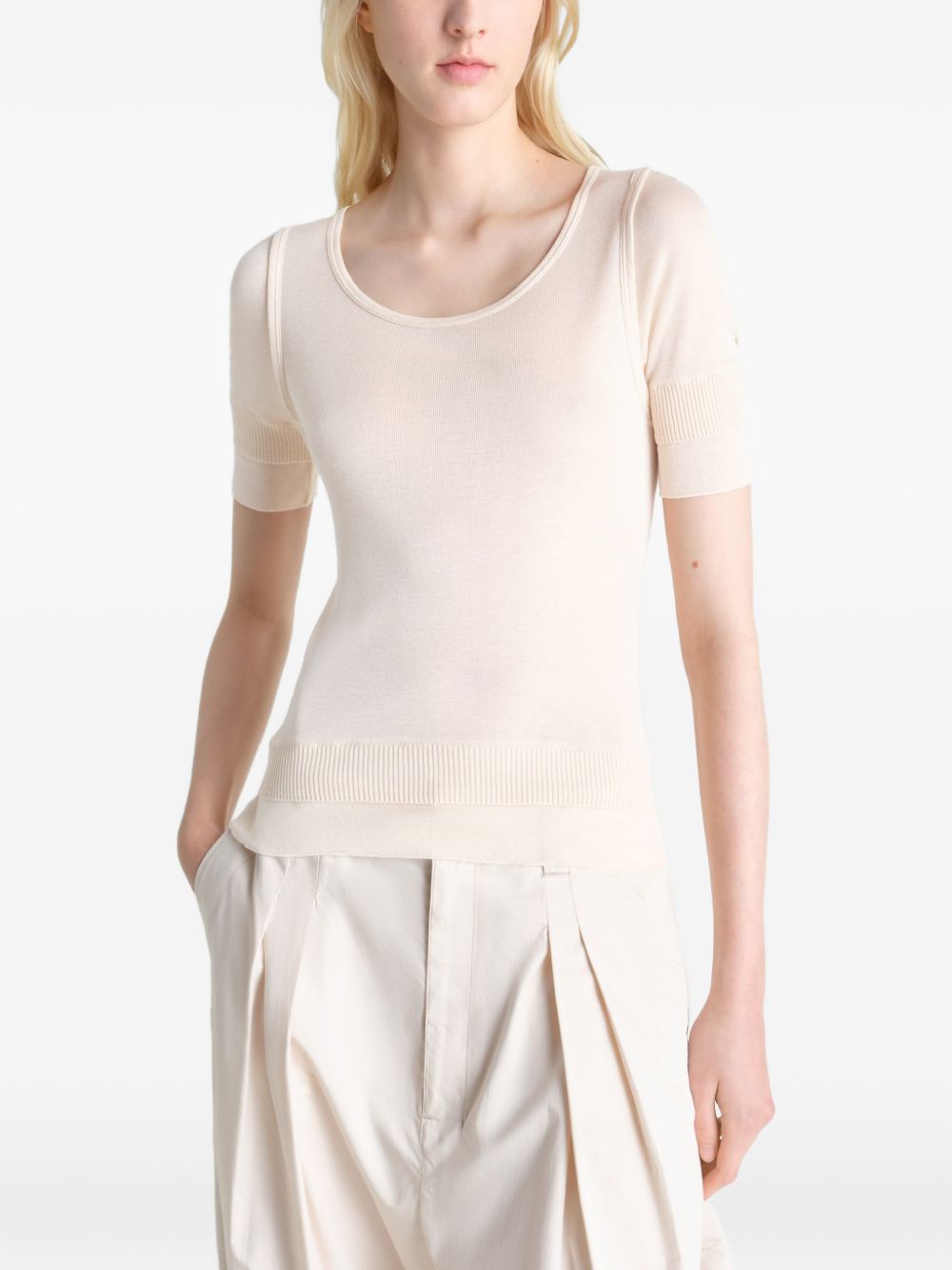 Lemaire Women Silk Blend Top LEMAIRE