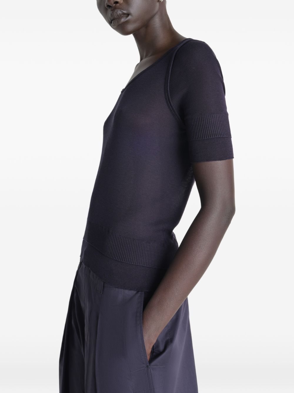Lemaire Women Silk Blend Top LEMAIRE