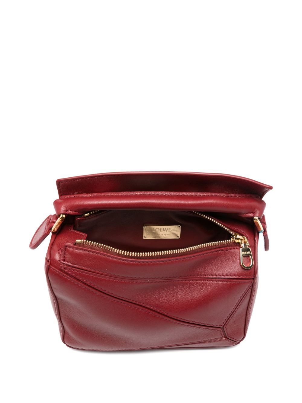 Loewe Women Puzzle Featherlight Mini Leahter Handbag