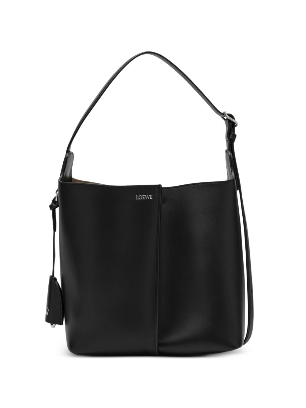 Loewe Women Bilbao Medium Leather Bucket Bag LOEWE