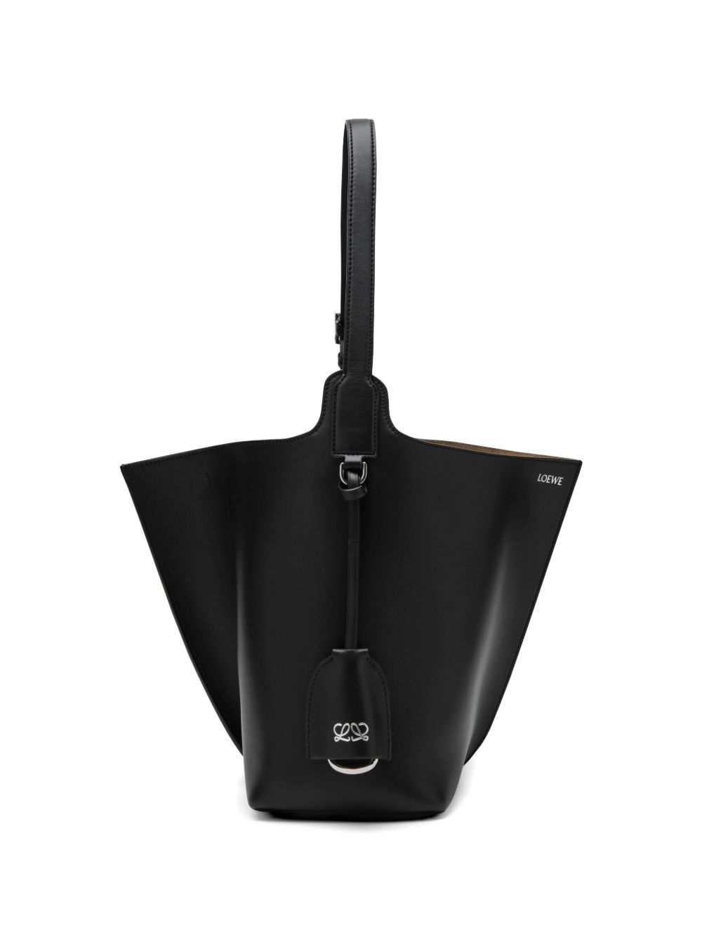 Loewe Women Bilbao Medium Leather Bucket Bag LOEWE