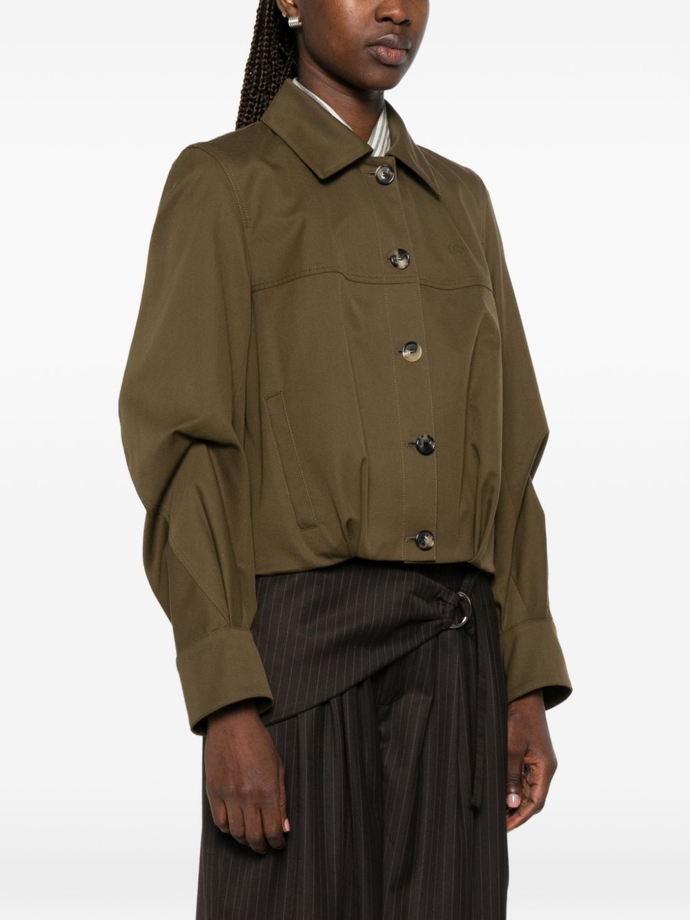Loewe Women Cotton And Silk Blend Jacket LOEWE