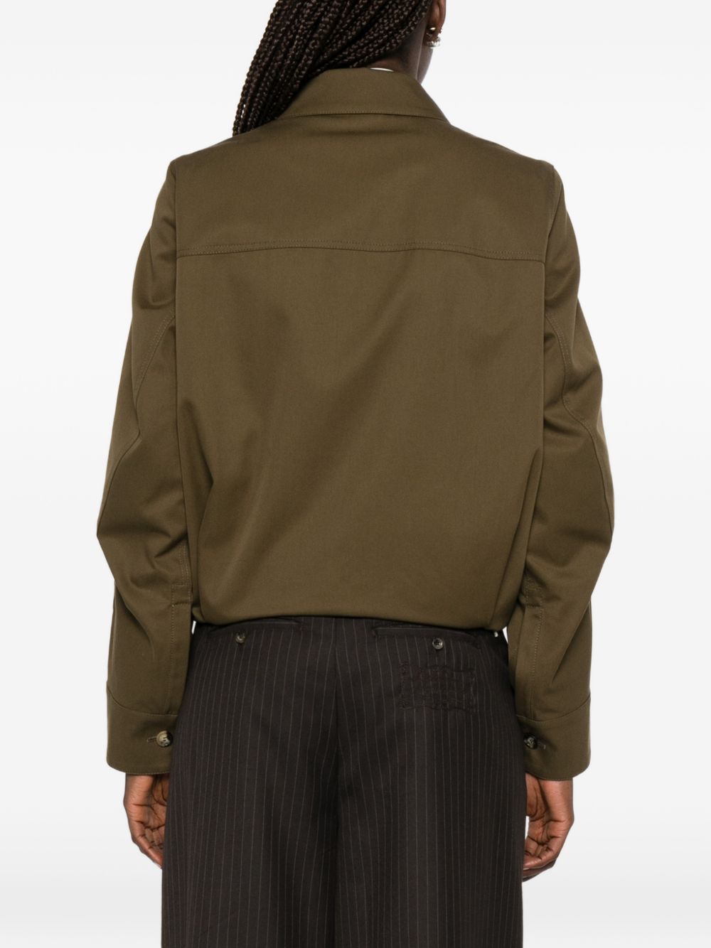 Loewe Women Cotton And Silk Blend Jacket LOEWE