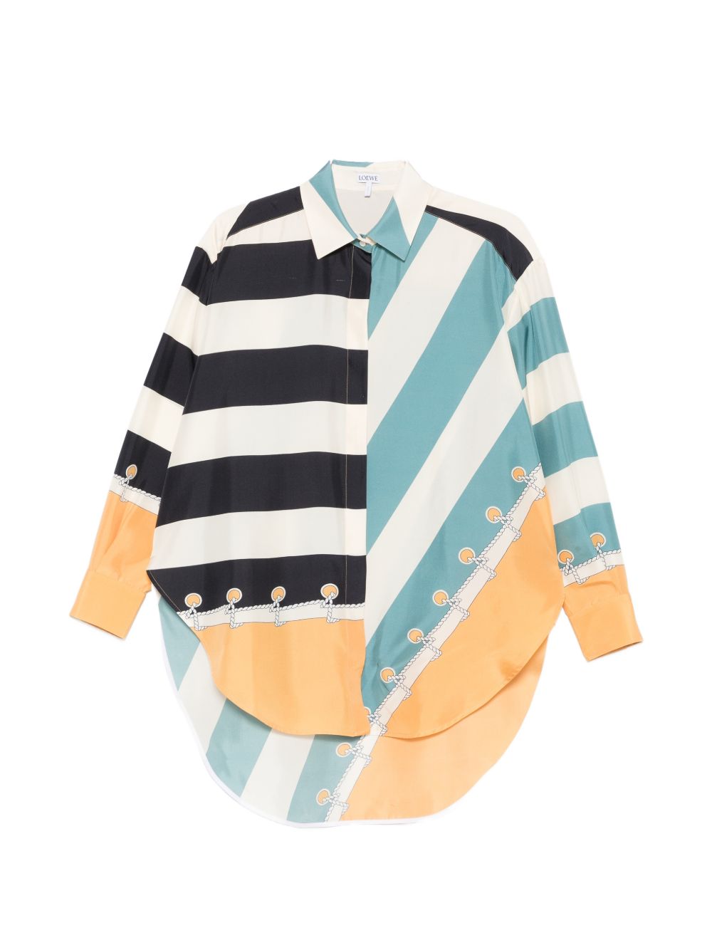 Loewe Women Printed Silk Shirt LOEWE