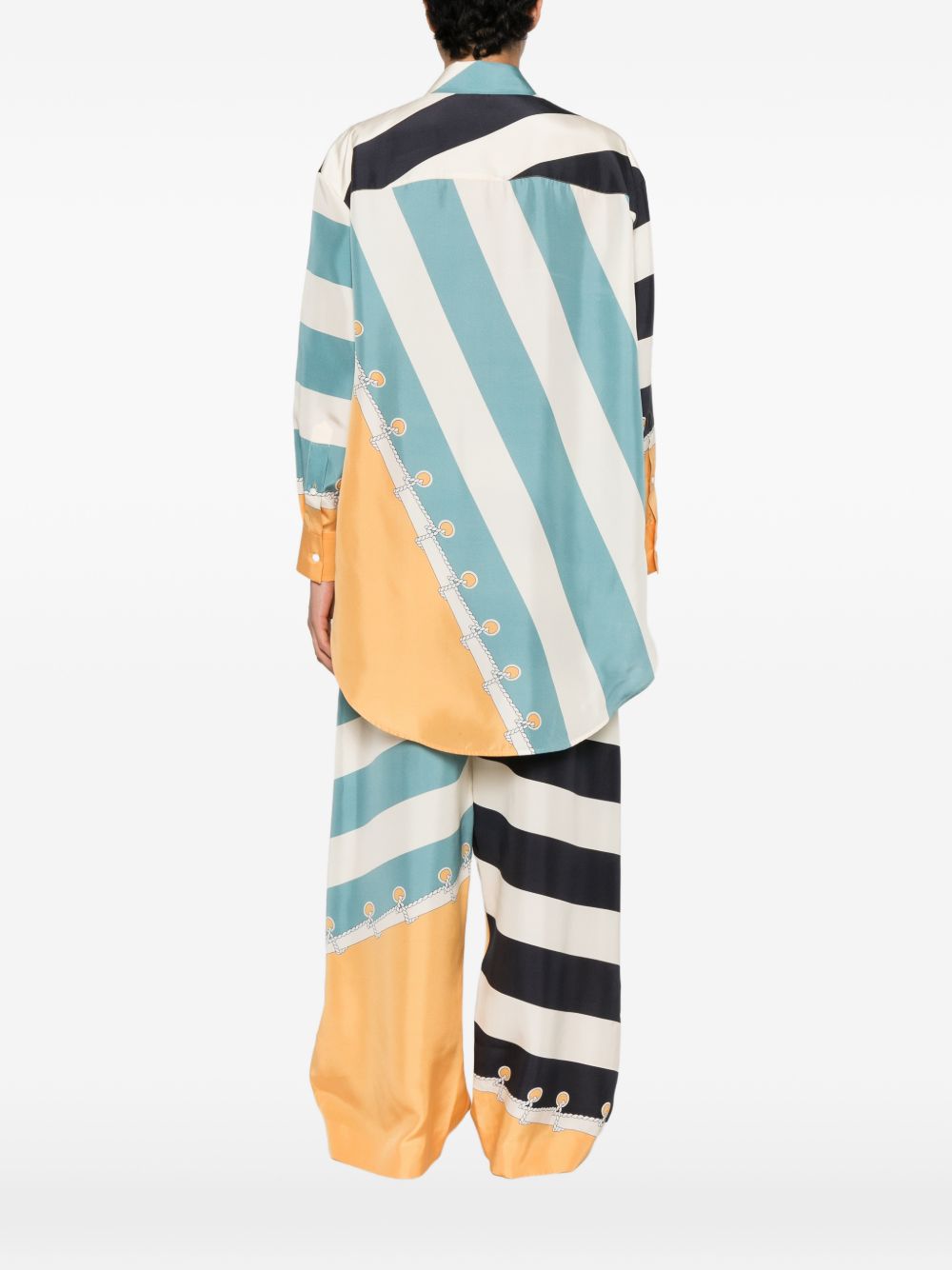 Loewe Women Printed Silk Shirt LOEWE