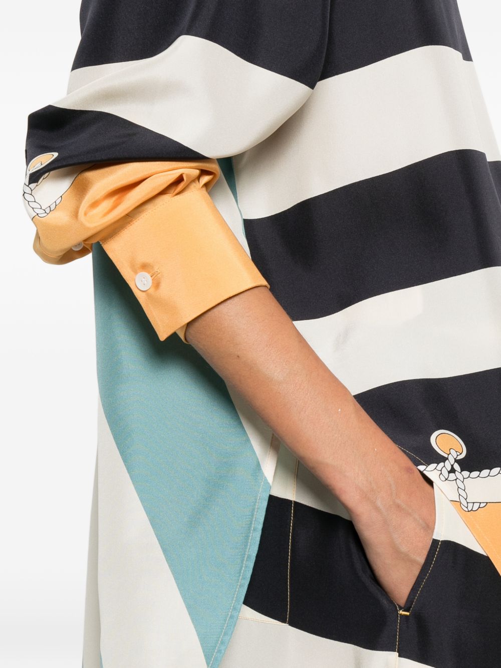 Loewe Women Printed Silk Shirt LOEWE