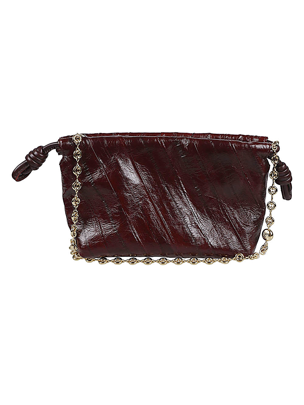 Loewe Women Flamenco Leather Mini Clutch LOEWE