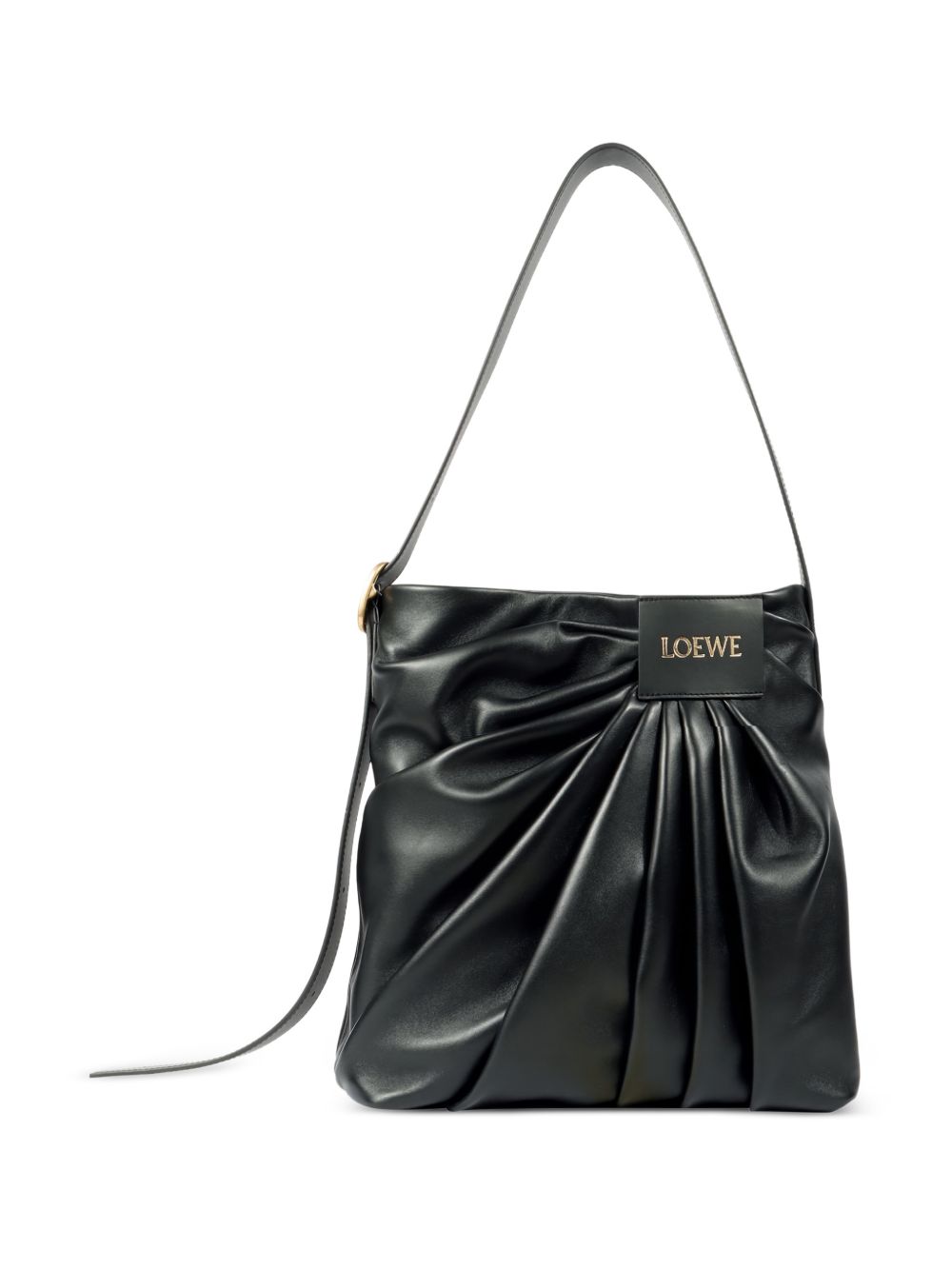 Loewe Women Draped Leather Tote Bag LOEWE
