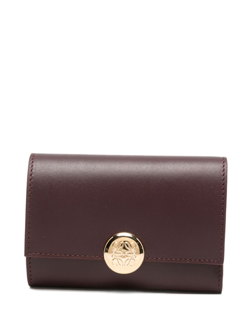 Loewe Women Pebble Small Leather Wallet LOEWE