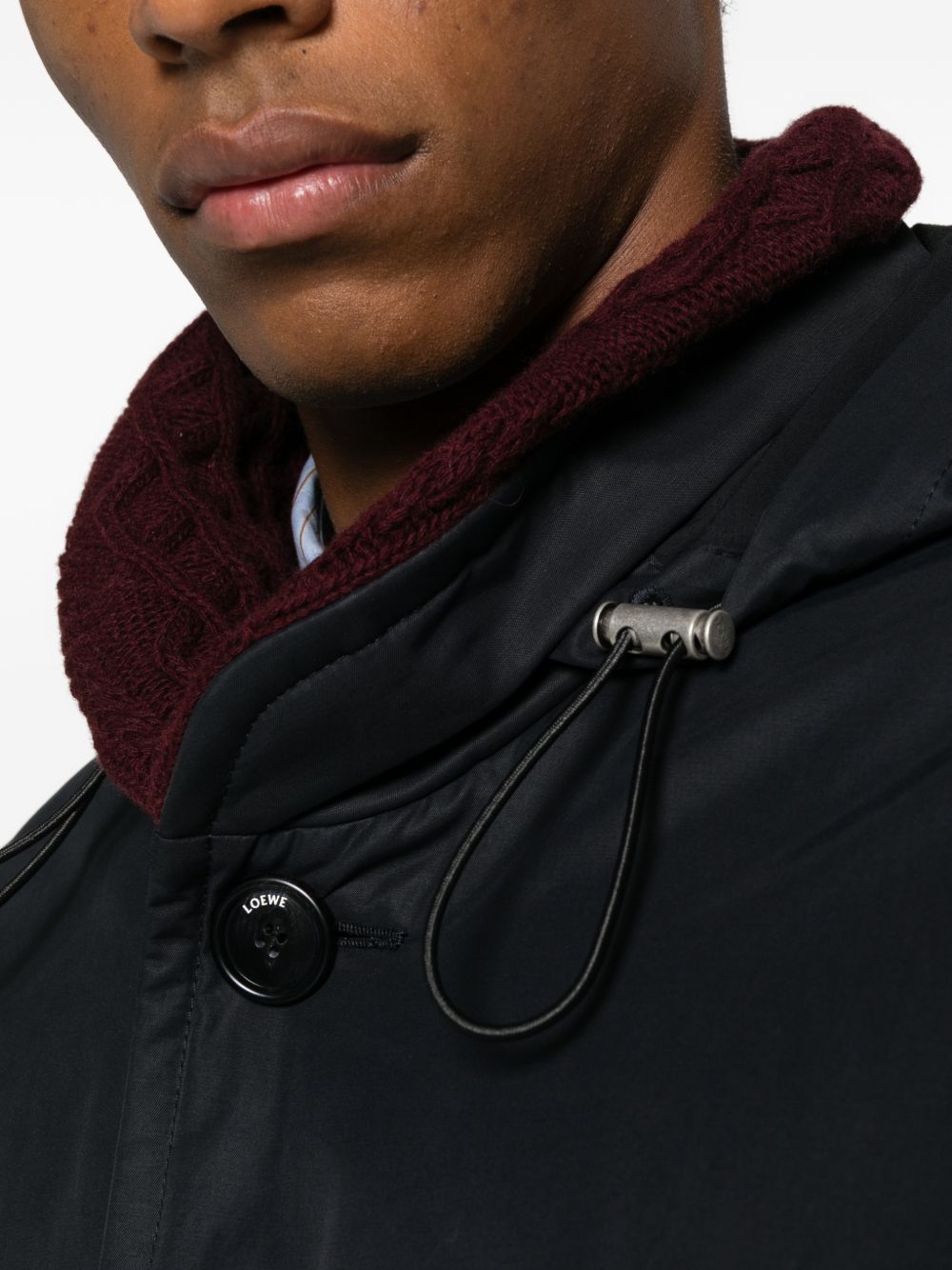 Loewe Men Nylon Padded Jacket LOEWE