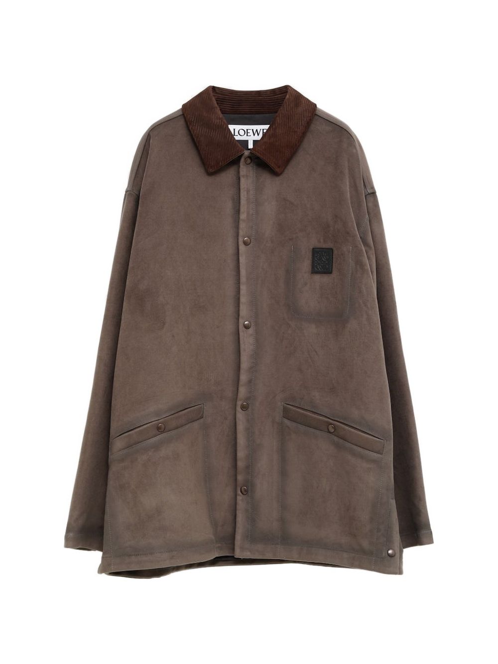 Loewe Men Cotton Blend Overshirt LOEWE